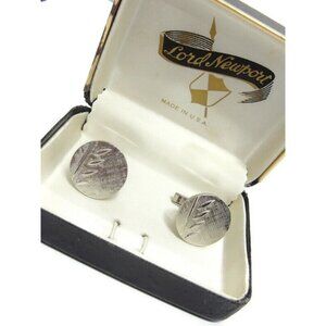 Lord Newport Cufflinks Shirt Formal Wedding Accessories Tux Vintage IOB